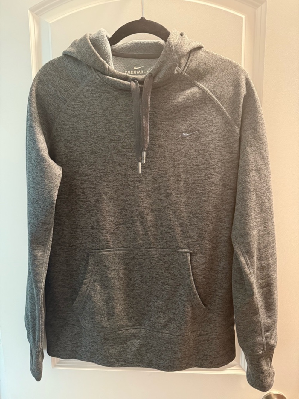 Nike Grey Therma-FIT Pullover Hoodie